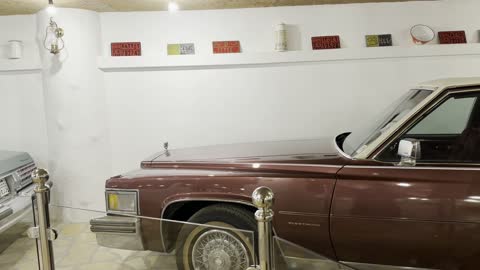 The car museum in the heritage village in the city of Dammam on December 29, 2025, the Global Village in Dammam, Saudi architectural heritage, a prominent cultural and tourist destination in the Kingdom of Saudi Arabia, a heritage event with an authentic popular character.