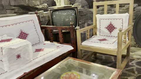 Identity and history of the Eastern Province in the popular village in the city of Dammam on December 29, 2025, the Global Village in Dammam, a prominent cultural and tourist destination in the Kingdom of Saudi Arabia, Saudi architectural heritage, a heritage event with an authentic popular character.