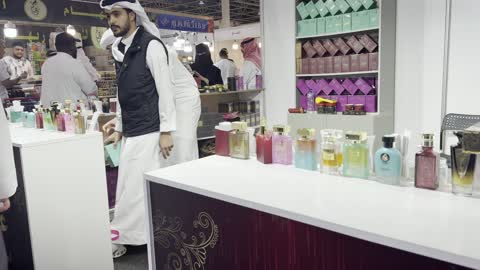 Ghazal Perfumes participating in the exhibition, Jeddah International Exhibition and Convention Center, Arab and International Products Exhibition from December 19, 2025, to January 3, 2026, in the city of Jeddah, Saudi Arabia, a global shopping experience and a massive international gathering.