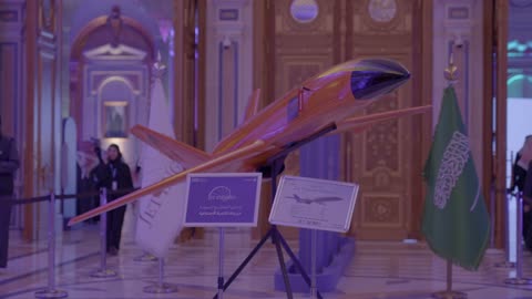 A presentation of a model project funded by the Social Development Bank in Saudi Arabia, attending the Global Entrepreneurship Conference from December 21 to 23, 2025, at the King Abdulaziz International Conference Center in Riyadh, discussing innovation, modern technologies, and supporting emerging projects.