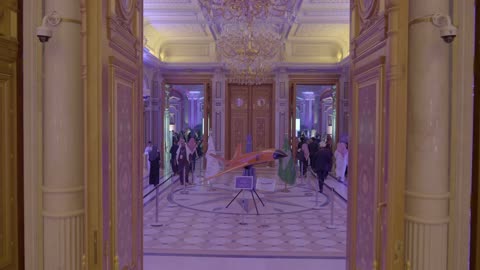 Support for startups, showcasing a model of a project funded by the Social Development Bank in Saudi Arabia, attendance at the Global Entrepreneurship Conference from December 21 to 23, 2025, at the King Abdulaziz International Conference Center in Riyadh, discussing innovation and modern technology.