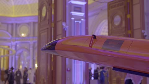 Support for startups, showcasing a model of a project funded by the Social Development Bank in Saudi Arabia, attendance at the Global Entrepreneurship Conference from December 21 to 23, 2025, at the King Abdulaziz International Conference Center in Riyadh, discussing innovation and modern technology.