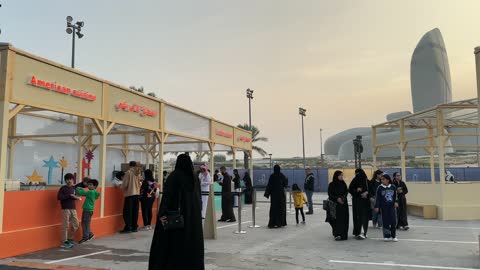 The American cuisine and various food varieties, different types of kitchens participating in the festival, the Ithra Food Festival takes place in the gardens of the King Abdulaziz Center for World Culture from December 22 to January 1, 2026, in the Kingdom of Saudi Arabia.