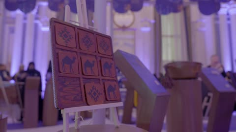 عرض نموذج من مشروع ناشئ في قاعة المؤتمر العالمي لريادة الأعمال من 21 إلى 23 ديسمبر 2025 في مركز الملك عبدالعزيز الدولي للمؤتمرات في الرياض، دعم المملكة العربية السعودية للمشاريع الناشئة، مناقشة الابتكار والتقنية الحديثة