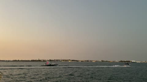 The movement of ships in the sea is a recreational activity, a seaside promenade, and sandy beaches, the sea of Abhur north of the city of Jeddah in the Kingdom of Saudi Arabia on December 25, 2025, the tourist gulf, photography of the Abhur Corniche in Jeddah, places and tourist landmarks.