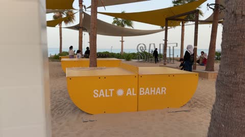 فعاليات وأنشطة ترفيهية فى سولت البحر بكورنيش الخبر فى المنطقة الشرقية ،  المملكة العربية السعودية ،مطاعم ومقاهي سياحية ، أجواء هادئة وتجربة استرخاء ممتعه، جلسات مطلة على البحر،  وجهة ساحلية شاطئية عائلية