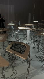 تجربة بصرية متكاملة فى المعرض الفني المشترك ، فعالية بين ثقافتين (السعودية والصين) في قاعة  الملفى بمدينة مسك بالرياض يوم 24 ديسمبر 2025  ، تجربة الشارع الصيني، فنون أدائية وموسيقية تعكس التبادل الثقافي والحضاري ، عروض فنية حية