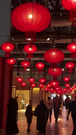 An event between two cultures (Saudi Arabia and China) at the Al-Malfa Hall in the city of Misk, Riyadh, on December 24, 2025. The Chinese street experience, performing and musical arts reflecting cultural and civilizational exchange, a joint art exhibition, live artistic performances.