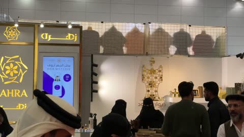 Luxury products at the Blue Oud and International Perfumes Exhibition at the Riyadh International Convention and Exhibition Center on December 25, 2025, featuring global and local brands, a unique shopping experience.