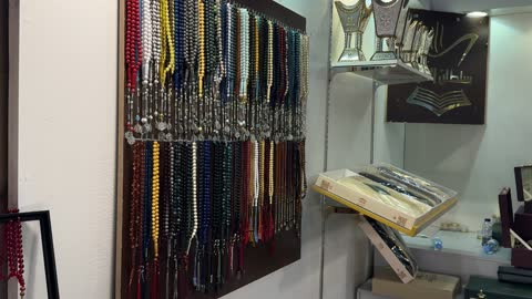 Luxury products at the Blue Oud and International Perfumes Exhibition at the Riyadh International Convention and Exhibition Center on December 25, 2025, featuring global and local brands, a unique shopping experience.