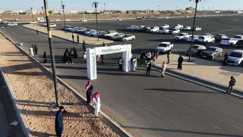 ماراثون كبار السن يوم 23 ديسمبر 2025 في الحديقة المركزية في مدينة تبوك، تعزيز الصحة والنشاط البدني بين كبار السن، تنظيم جمعية المتقاعدين