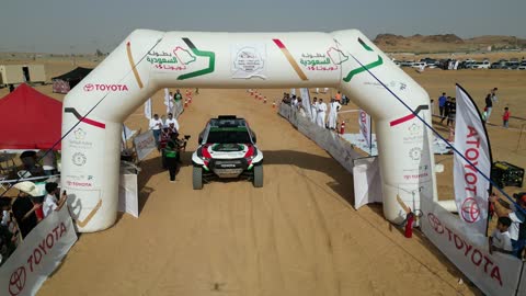 The carnival targets various age groups, competing in diverse terrains in Tabuk, featuring a rally race event in the Kingdom of Saudi Arabia, a speed race for cars, preparing the venue for enjoyable recreational youth sports, the turns and directions for the competing cars.