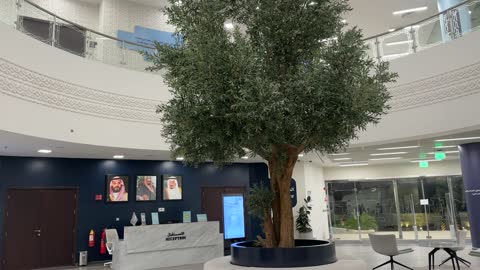 An aerial view of the House of Culture in Dammam, Eastern Province, Saudi Arabia, the Dammam Public Library, a cultural and knowledge landmark that enhances creativity and the arts, diverse cultural and community events, spaces for exhibitions and workshops, educational and interactive activities for all groups, an inspiring environment that brings together culture, knowledge, and art.