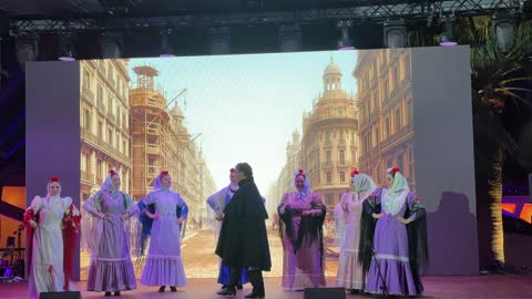 عروض مسرحية وفنية ، فعالية الحي الإسباني في مركز الملك عبدالعزيز الثقافي العالمي "إثراء" بمدينة الظهران في المنطقة الشرقية، المملكة العربية السعودية، يوم 12 من يناير 2026، تجربة ثقافية وترفيهية متكاملة مستوحاة من الطابع الإسباني، رقصات فلامنكو وفعاليات تفاعلية، أجواء احتفالية نابضة بالحياة