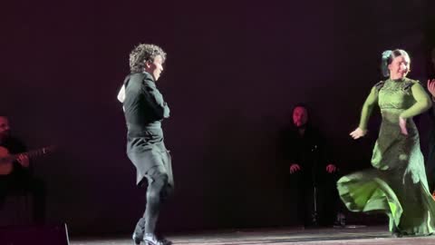 تجربة ثقافية وترفيهية متكاملة مستوحاة من الطابع الإسباني،عرض رقص شعبي اسباني فى فعالية الحي الإسباني في مركز الملك عبدالعزيز الثقافي العالمي "إثراء" بمدينة الظهران في المنطقة الشرقية، المملكة العربية السعودية، يوم 12 من يناير 2026،  رقصات فلامنكو وفعاليات تفاعلية، أجواء احتفالية نابضة بالحياة