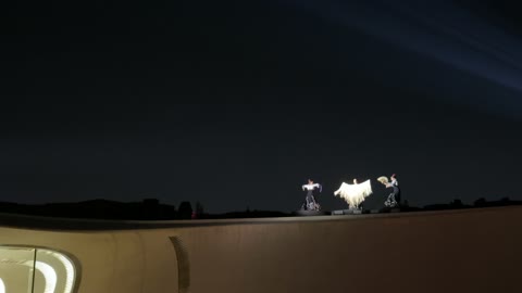 A complete cultural and entertainment experience inspired by the Spanish character at the Spanish neighborhood event in the King Abdulaziz Center for World Culture "Ithra" in Dhahran, Eastern Province, Saudi Arabia, on January 13, 2026, with a vibrant festive atmosphere, flamenco dances, and interactive activities.