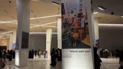 Spanish culture at the Spanish neighborhood event at the King Abdulaziz Center for World Culture "Ithra" in Dhahran, Eastern Province, Saudi Arabia, on January 13, 2026, vibrant festive atmosphere, Spanish cuisine restaurants and cafes, cultural and entertainment experience, flamenco dances, and interactive activities.