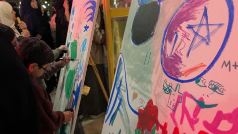 Recreational activities for families and children at the Spanish neighborhood event at the King Abdulaziz Center for World Culture "Ithra" in Dhahran, Eastern Province, Saudi Arabia, on January 13, 2026, with a vibrant festive atmosphere, Spanish food restaurants and cafes, flamenco dances, and interactive events.