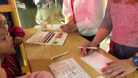 Recreational activities for families and children at the Spanish neighborhood event at the King Abdulaziz Center for World Culture "Ithra" in Dhahran, Eastern Province, Saudi Arabia, on January 13, 2026, with a vibrant festive atmosphere, Spanish food restaurants and cafes, flamenco dances, and interactive events.