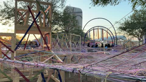 The Spanish neighborhood event at the King Abdulaziz Center for World Culture "Ithra" in Dhahran, Eastern Province, Saudi Arabia, on January 13, 2026, will feature entertainment activities for families and children, a vibrant festive atmosphere, Spanish food restaurants and cafes, flamenco dances, and interactive events.