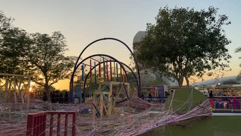 The Spanish neighborhood event at the King Abdulaziz Center for World Culture "Ithra" in Dhahran, Eastern Province, Saudi Arabia, on January 13, 2026, will feature entertainment activities for families and children, a vibrant festive atmosphere, Spanish food restaurants and cafes, flamenco dances, and interactive events.