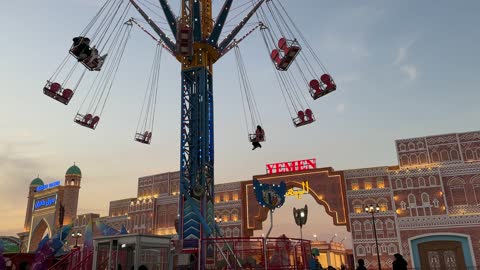 لعبة السلسال الدوار، رافدا للتنمية الاقتصادية والفرص الوظيفية، المدينة العالمية في المنطقة الشرقية مرحلتها الأولى في 29 ديسمبر 2025 في المملكة العربية السعودية، مسرح للفعاليات الكبرى، 16 دولة تعرض ثقافاتها ومنتجاتها ضمن الفعالية