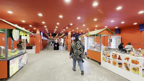 Mobile food carts, Riyadh Boulevard is a massive entertainment destination in northern Riyadh, Saudi Arabia, offering various experiences that combine shopping, entertainment, and global and local cuisines. It started on October 11, 2026, attracting tourists and visitors to Riyadh.