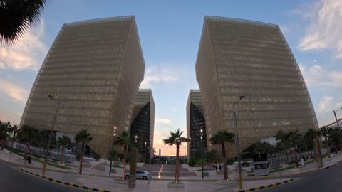 المدينة الرقمية تايم لابس في مدينة الرياض بالمملكة العربية السعودية ، الفن الهندسي المعماري ، معالم الرياض السياحية الشهيرة