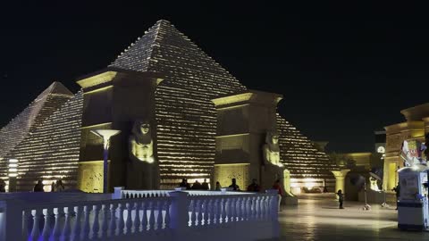 A family entertainment venue, the Egyptian Pavilion at Riyadh Boulevard in northern Riyadh, Saudi Arabia, is a massive entertainment destination, offering an experience that combines shopping, entertainment, and global and local cuisine, from October 11, 2025, to May 2, 2026.