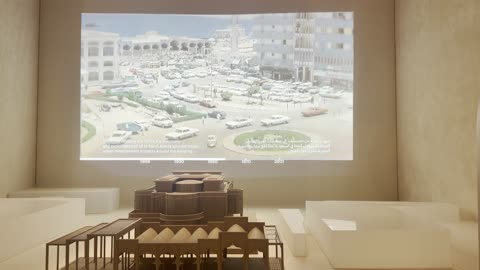 Providing a cultural tourism experience for visitors through electronic display screens at the Red Sea Museum in Jeddah, Saudi Arabia, on December 6, 2025, interactive maps telling the story of the Red Sea, maritime heritage and traditional industries, a cultural and knowledge landmark documenting the history of navigation and the marine environment, a cultural destination reflecting the identity of coastal Jeddah.