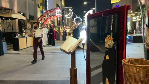 Wahaj Villaggio Exhibition Saudi Arabia Night Market