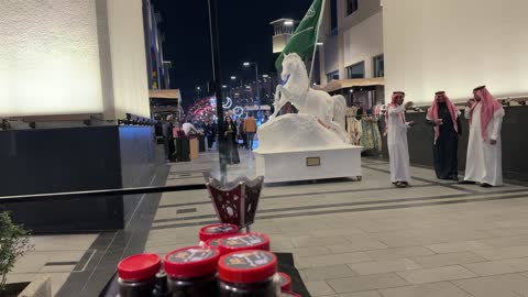 Incense Display at Wahaj Villaggio Exhibition Al-Khobar
