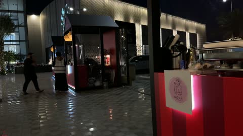 ويستفيلد مول الدمام فيديو المهرجان الليلي في الساحة