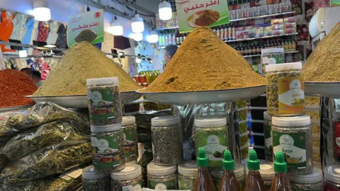 عرض التوابل والأعشاب في معرض إكسبو الظهران