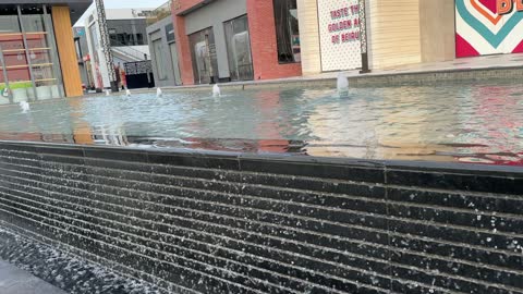 Shorfat Park Al Khobar Water Fountain Footage
