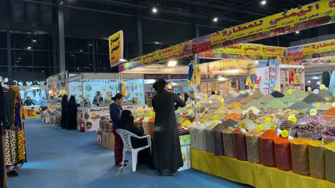 جناح العطارة اليمني في معرض إكسبو الظهران