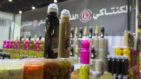 منتجات غذائية تقليدية في معرض إكسبو الظهران