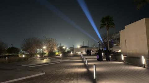 معرض هلا فبراير الظهران إكسبو ممر خارجي ليلي