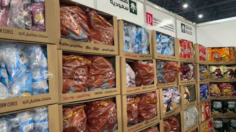 وجبات خفيفة في معرض صناعة سعودية إكسبو الظهران