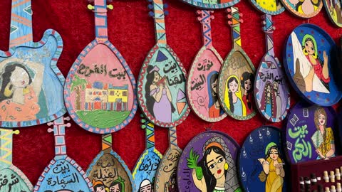 عرض الفن الشعبي العربي في معرض إكسبو الظهران