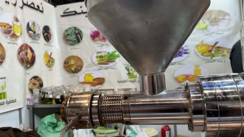 Bitter Almond Oil Extraction Dhahran Expo Video