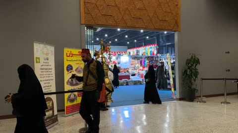 Traditional Vendor at Hala February Expo Dhahran