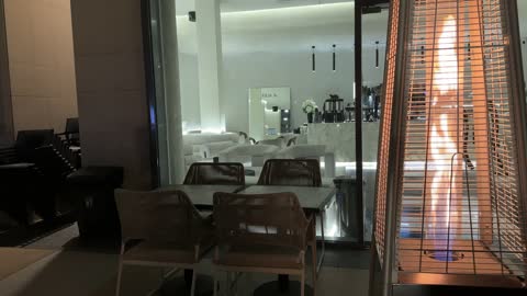 مدفأة غاز سيتي ووك الخبر ليلاً