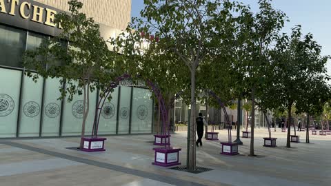 City Walk Al Khobar Pedestrian Walkway Saudi Arabia