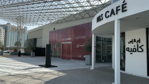 Dhahran Mall Saudi Arabia Exterior Entrance Footage