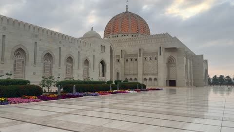 فيديو جامع السلطان قابوس الأكبر مسقط عمان