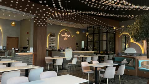 فيديو التصميم الداخلي لمطعم سيتي ووك الخبر السعودية