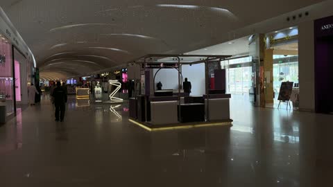 Dhahran Mall Saudi Arabia Interior Walking Video