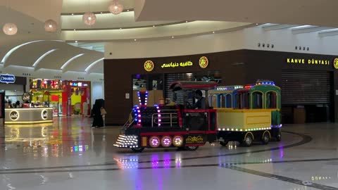 Kids Electric Train at Mall of Dhahran Saudi Arabia