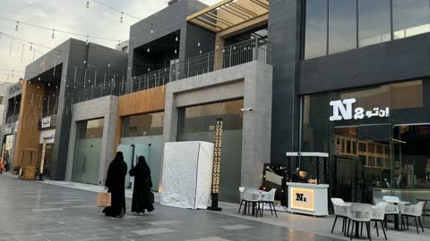 Women Walking in Villagio Eastern Province Saudi Arabia